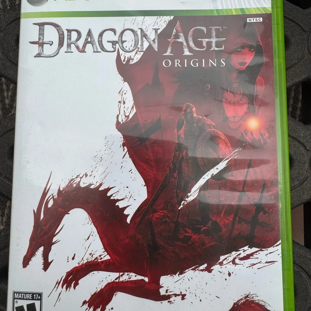 Microsoft Xbox 360 Red and Green Video Game